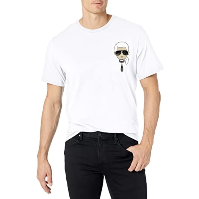 Camiseta Karl Lagerfeld Paris Classic Karl Character blanca