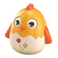 thumbnail image 3 of Juguete tambaleante de pollo, tiempo de rastreo duradero, tambaleante para bebés recién nacidos, niños y niñas amarillo perfke Juguetes de vaso de pollito, 3 of 9