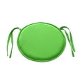 thumbnail image 1 of Ramiter Round Chair Cushion Tie Rope Style Dual Size Optional Solid Color Home Fabric Thickened Dining Chair Cushion Round Stool Seat Pad Lumbar Back Support for Car, 1 of 5