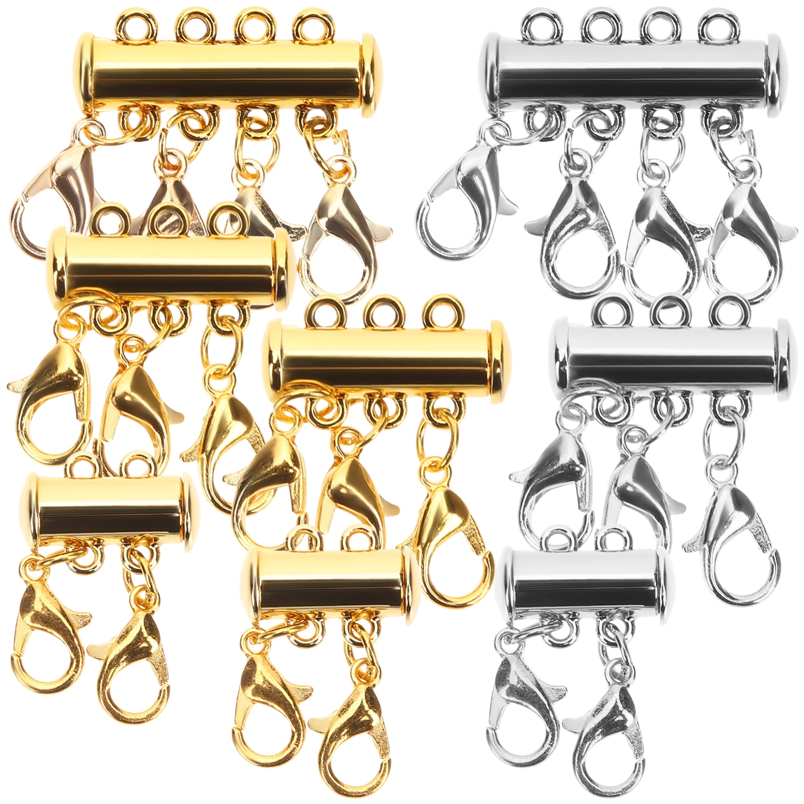 8PCS Creative Jewelry Clasps Jewelry Making Clasps Magnetic Necklace Clasp