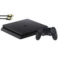 thumbnail image 2 of Restored Sony 2215B PlayStation 4 Slim 1TB Gaming Console, Black 1, 2 of 5