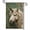 C, variant on XaaKee Summer Garden Flag, 3D Detailed Artwork Sluggish Expression Small Garden Flags, Double-Sided High-Quality White Linen Yard Flag For Backyard, 12x18Inch