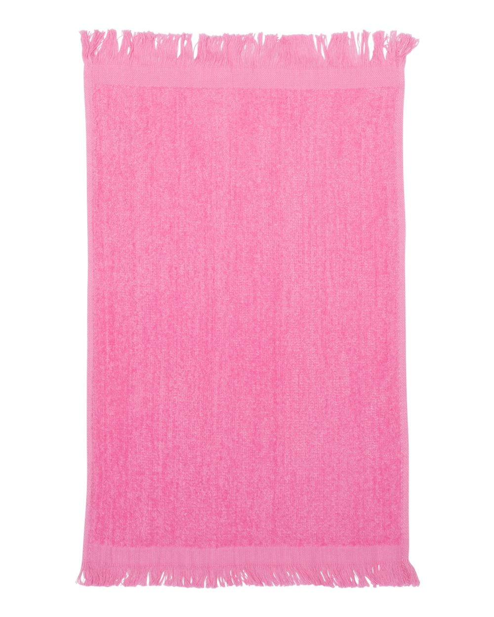 Fringed Fingertip Towel Azalea One Size