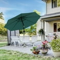 thumbnail image 4 of Pure Garden 50-LG1175 Patio Umbrella-10 ft. Pool & Deck Shade with Solar Powered LED Lights - Sand, 4 of 5