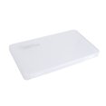 thumbnail image 2 of Portable Face Cover Storage Case Reusable Dust-proof Plastic Mouth Covering Organizer Transparent Printed White, 2 of 8