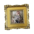 thumbnail image 1 of mmirethe Cadre Photo de Salon Baroque Embossé Élégant et Stylé Carré 1Set, 1 of 6