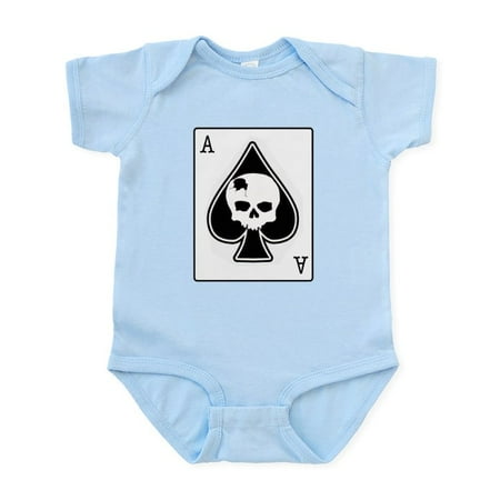 

CafePress - The Ace Of Spades Infant Bodysuit - Baby Light Bodysuit Size Newborn - 24 Months