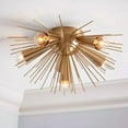 thumbnail image 2 of MH OVERSEAS Mid-Century Brass Sputnik Flush Mount Urchin Wall Sconce Lamp, Modern Light Fixture, 2 of 4
