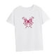 thumbnail image 5 of Camiseta para mujer Trajes de verano Camiseta con cuello redondo para viajar Regalo del día de San Valentín L, 5 of 7
