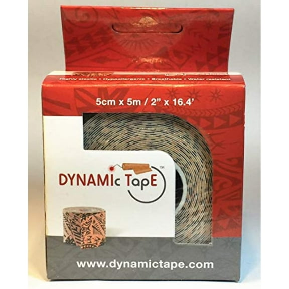 Dynamic Tape, Black Tattoo, 2" x 16.4', 1 Pack