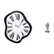 thumbnail image 1 of Reloj de pared acrílico con forma de figura de caballero derretido, escultura única y creativa. Adorno para escritorio, tienda, entrada, estantería, o, 1 of 8
