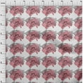 thumbnail image 3 of oneOone Cotton Jersey Peach Fabric Text|Leopard Skin & Texture Watercolor Diy Clothing Quilting Fabric Print Fabric By Yard 58 Inch Wide, 3 of 4