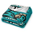 thumbnail image 2 of Coastal Carolina University Fleece Blanket, Very Soft Microfiber Flannel Blanket for Couch Warm and Cozy for All Seasons, 2 of 6