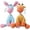 Orange+Blue#8, variant on Indestructible Dog Toy, 2026 New Durable Plush Dog Toys for Aggressive Chewers, Squeaky Chew Toy for Small Medium Large Dogs Puppy Teething Toys (Brown)