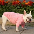thumbnail image 3 of Plush Soft Dog Clothes, Two Legged Long Sleeves Round Neck Classic Cute Pet Sweater Warm Knitted Sweatshirt for Small Medium Dogs, Dog Shirts Coat Pullover Apparel Outfit for All Season, XS-2XL, 3 of 4