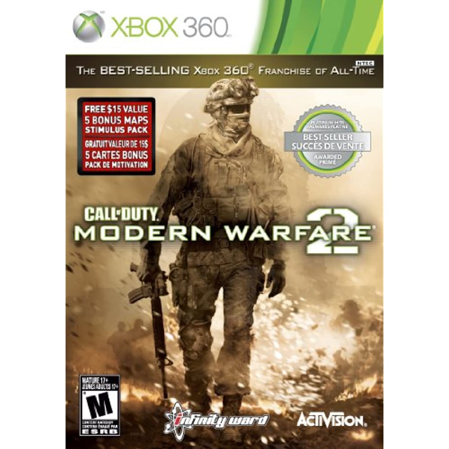 Call Of Duty: Modern Warfare 2 Platinum Hits Xbox 360 - Xbox 360 - image 1 of 2