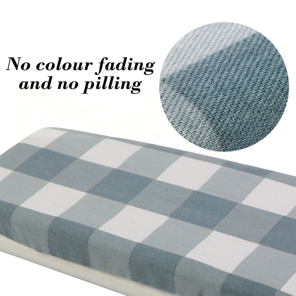 Foldable Tabletop Ironing Board with Iron Rest - Compact Mini Iron Board with Heat Resistant Cotton Cover & Non-Slip Feet , Space Saving Folding Ironing Helper for Home , Apartment , Dorm