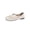 #028-Beige, variant on Women's Soft-Soled Embroidered Flat Shoes Low-Heeled Comfortable Casual Loafers for Plus Size Spring/Summer Trendy Versatile Style