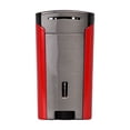 thumbnail image 4 of Xikar Astral Cigar Lighter, Gunmetal & Red, 4 of 5