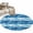 Blue, variant on Ocean Dolphin Round Area Rug 4Ft Washable Circle Rugs for Bedroom Dining Room, Summer Blue Nautical Coastal Waves Non-Slip Carpet Floor Mats Indoor Outdoor Carpet Runner Aesthetic Home Decor