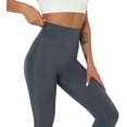 thumbnail image 4 of VASLANDA Women's High Waist Workout Compression Seamless Fitness Yoga Leggings Butt Lift Active Tights Stretch Pants, 4 of 6