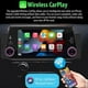 thumbnail image 4 of Single Din Car Stereo with Wireless CarPlay/Android Auto, Touchscreen Radio, Bluetooth, Backup Camera, Mirror-Link, 4 of 4