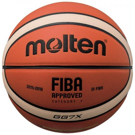 Molten Web - Molten Composite Basketball, Orange/Tan, Intermediate Size 6