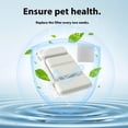 thumbnail image 3 of Transemion Water Fountain filter for element 4-Layer Filtration -Quiet Pet For Cats 2L Stainless With Pump Pet Fountain Water For TY06, 3 of 6