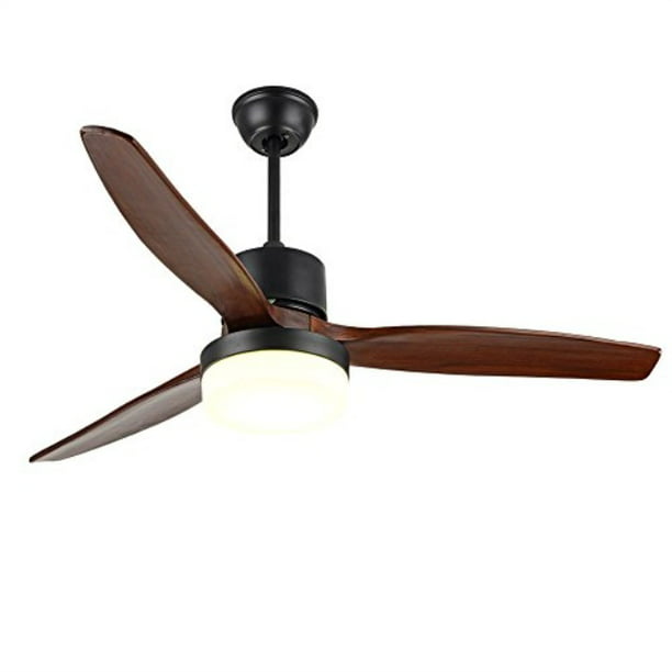 Rainierlight Modern Ceiling Fan Led 3, Contemporary Ceiling Fans With Remote