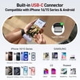 thumbnail image 3 of Cargador portátil iWalk 5500 mAh 22,5 W de carga rápida morado, 3 of 6