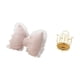 thumbnail image 5 of Lindo cojín de lazo con forma de lazo, soporte para taza, adorno suave, funda de almohada cómoda, organizador de tazas de hierro, material PP adecuado, 5 of 8