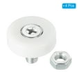 thumbnail image 3 of Uxcell Ruedas de Cajón de 22 mm, 4 Ruedas de Reemplazo de Plástico para Cajón con Cojinetes y Tuercas, 3 of 6