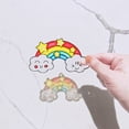 thumbnail image 3 of Kit de manualidades Rainbow Suncatcher Winlyn con pintura para niños, 24 juegos, 3 of 9
