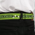 thumbnail image 4 of Beetlejuice Belt, Seatbelt Buckle Belt, Beetlejuice Slime Title and Sandworms Green Black White, 30 to 44 Inches, 4 of 9