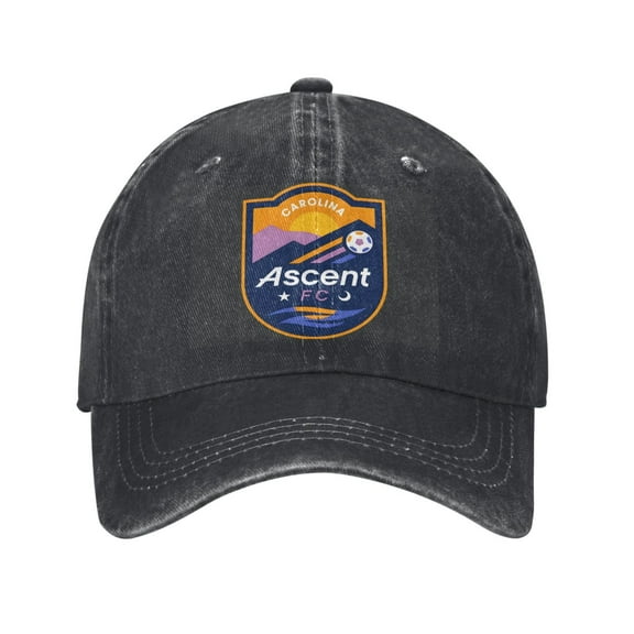 Carolina Ascent Fc Hat Washed Cotton Baseball Cap For Outdoor, Travel & Daily Use