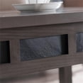 thumbnail image 3 of Leick Furniture Favorite Finds Smoke Gray Recliner Wedge Table, 3 of 9