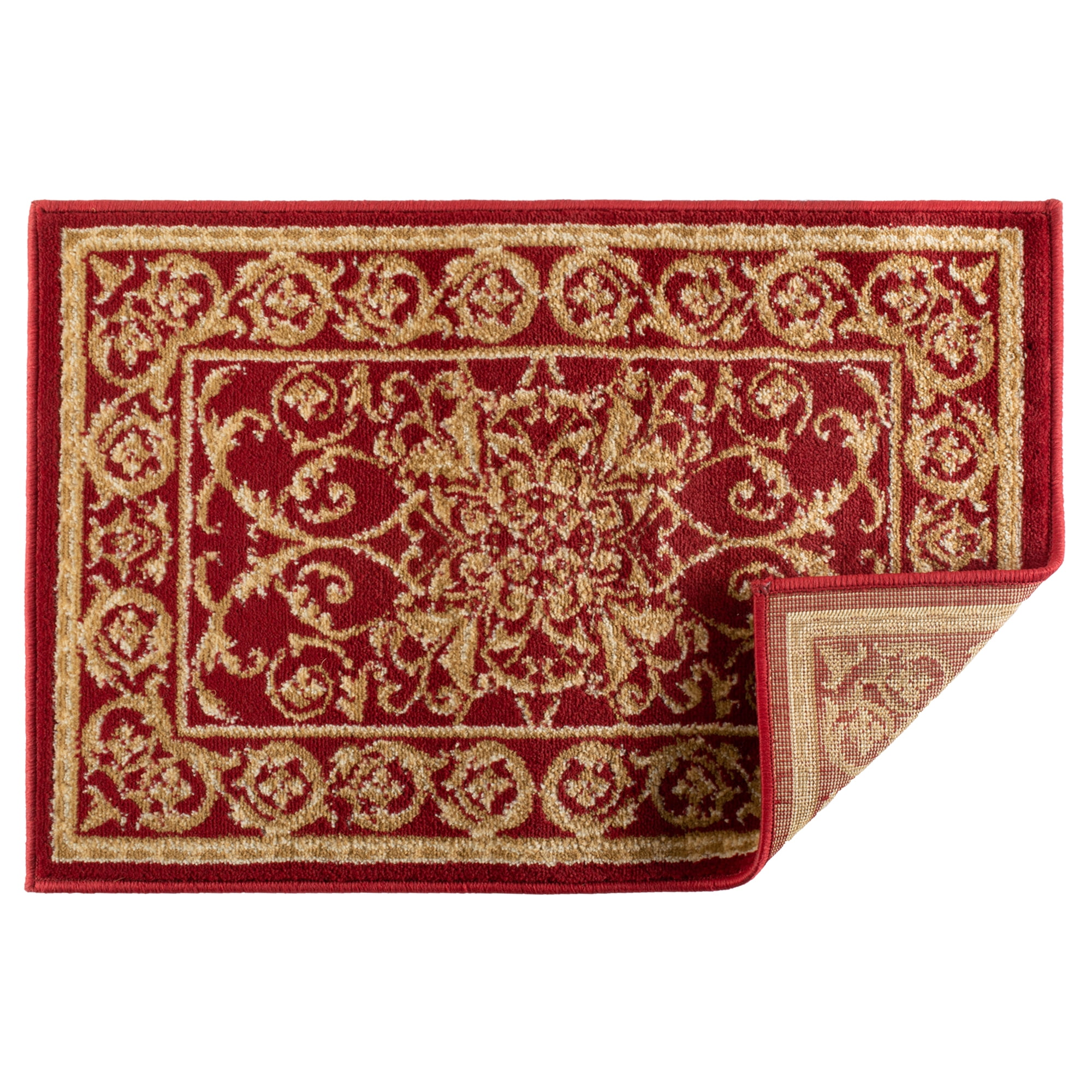 J&M Regency Bordeaux Woven Rug 23x36