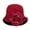 Wine Red, variant on Viral Trend Unisex Fisherman Bucket Hat Sweat Wicking Breathable Sun Hat with Chin Strap Beach Fishing Daily Wear