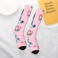 thumbnail image 6 of Saiise Bluey Funny Socks Men Women Boys Kids Adults Novelty Graphic Crew Tube Socks Crazy Design Casual Dress Socks for Sports,Running,Travel, 6 of 7