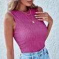 thumbnail image 4 of Sngxgn Women's Camisole Tops V Neck Cami Sleeveless Spaghetti Straps Blouse Casual Racerback Shirt(Red,L), 4 of 7