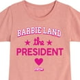 thumbnail image 3 of Barbie - Barbie Land Palm Trees - Toddler & Youth Girls Short Sleeve Graphic T-Shirt, 3 of 5