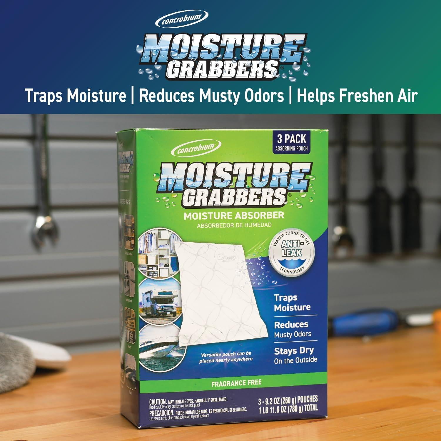 Rust-Oleum Concrobium Moisture Grabber, Reusable, Fragrance Free