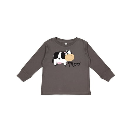 

Inktastic Moo Says the Cow Gift Toddler Boy or Toddler Girl Long Sleeve T-Shirt