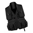thumbnail image 4 of Chaleco respirable chaqueta del chaleco del calentador del cuerpo Negro l shamjiam Chaleco de pesca para hombres, 4 of 9