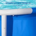 thumbnail image 4 of Funsicle Activity Above Ground Metal Frame Swimming Pool – 10' x 30", Backyard Games For Kids & Adults, Round, Blue, 4 of 5