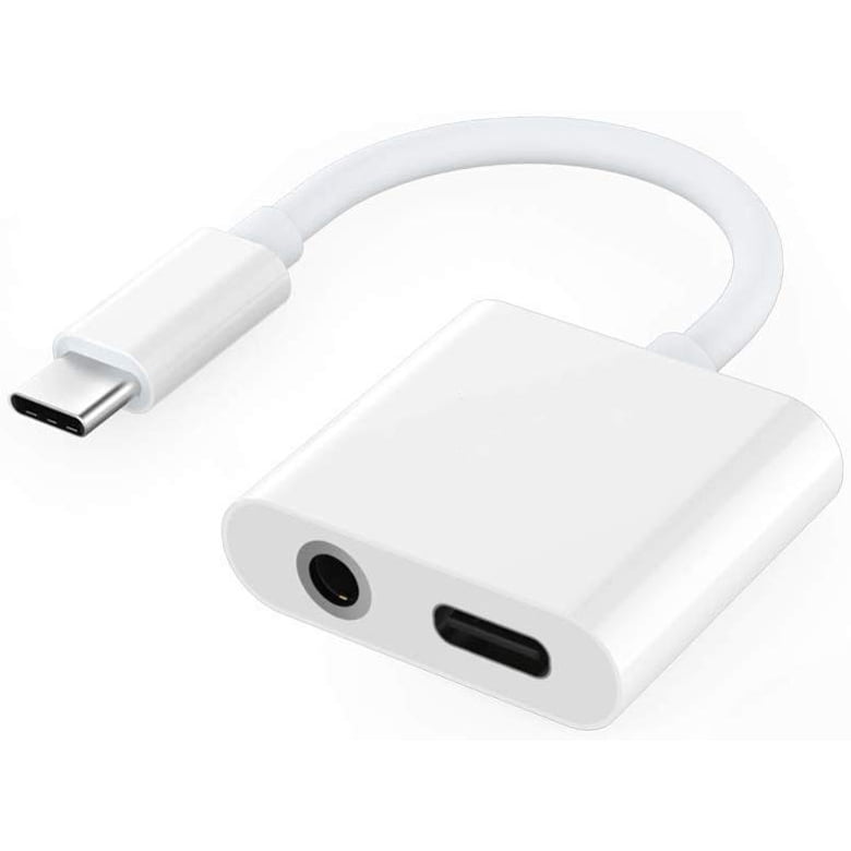 Afsky andrageren Pearly Earphone USB-C Headphone Adapter for Samsung Galaxy A73 5G A53 5G A33 5G  Phones - 3.5mm Jack Type-C Charger Port Splitter Mic Support - Walmart.com