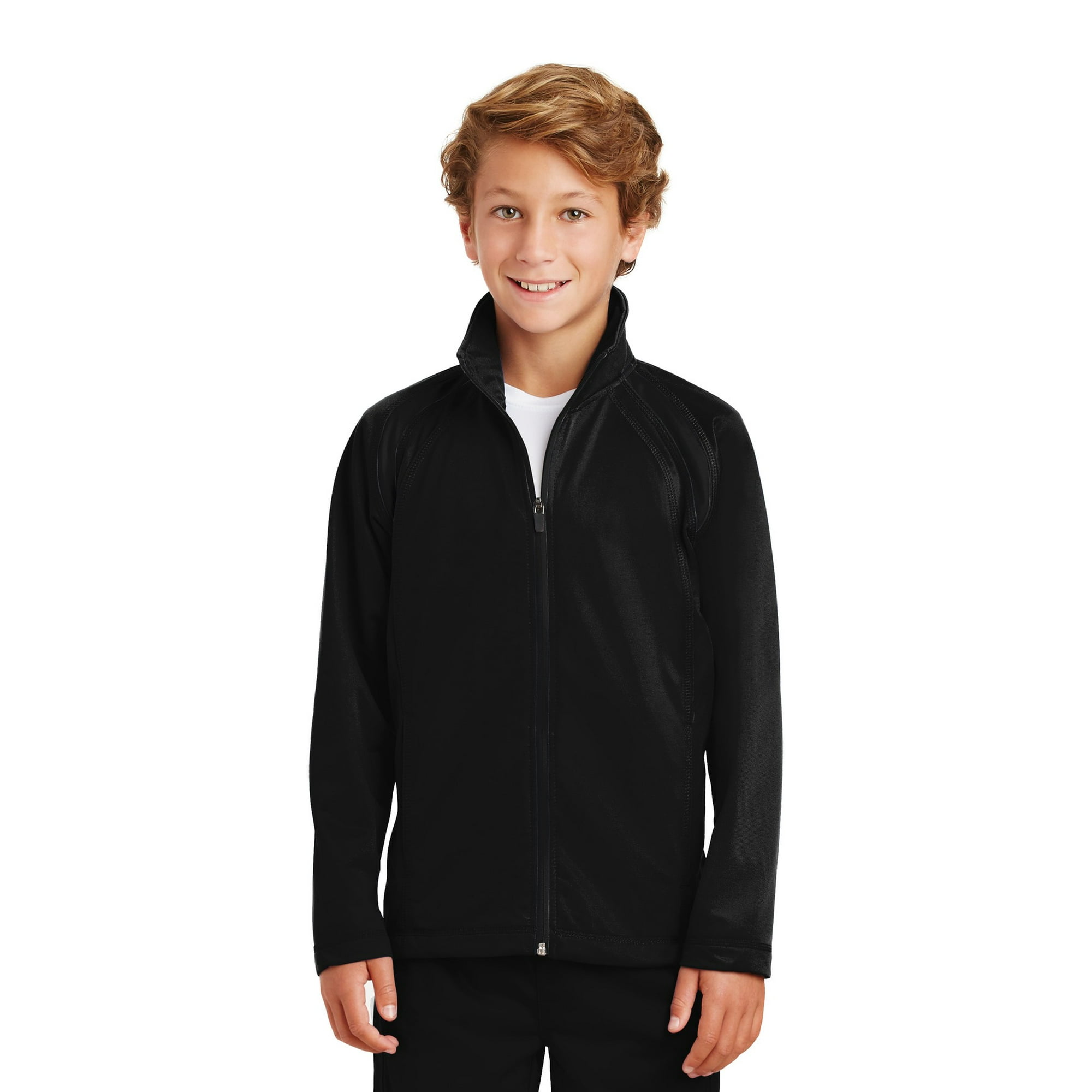 Sport Tek 174 Veste de Survetement pour Jeune Enfant. Yst90 XL Noir Noir