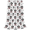 thumbnail image 2 of Pofeuu Pirate Puppy Print Ultra-Soft Micro Fleece Blanket,for Bed Or Sofa,All Season Throw Blankets Flannel Blanket-50"x40", 2 of 7