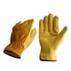 thumbnail image 5 of Guantes de trabajo de jardín Sunnimix Anti-corte Cuero de vaca L borde de café, 5 of 6