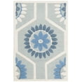 thumbnail image 2 of SAFAVIEH Cambridge Jonathan Geometric Wool Area Rug, Blue/Ivory, 2' x 3', 2 of 10